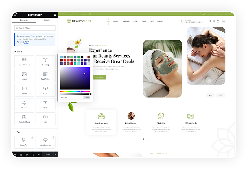 SW BeautyXtore - Premium Responsive WordPress Theme