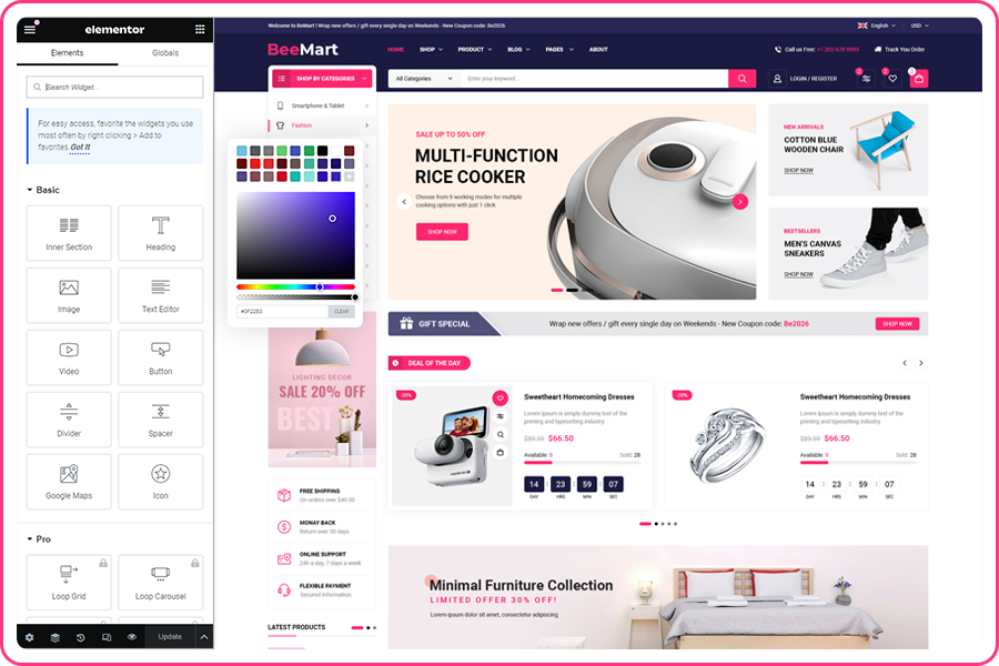Bemart | Multipurpose Woocommerce Wordpress Theme