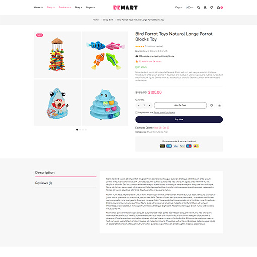 Single Product Style2 - Bemart | Multipurpose Woocommerce Wordpress Theme| WPThemeGo