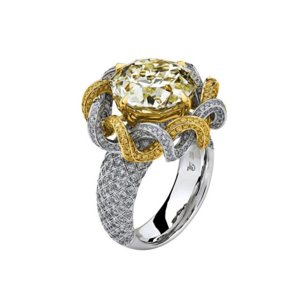 Diamond Wish Yellow 24K Gold Letter