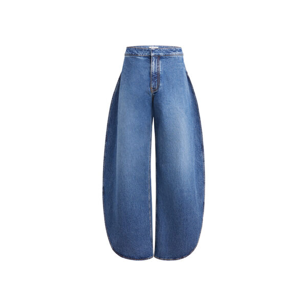 Wide-brimmed Baseball Oversize Trousers