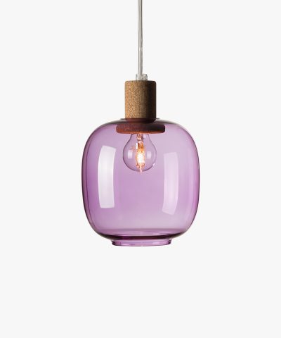 Lecko Milky Glass Pendant Light