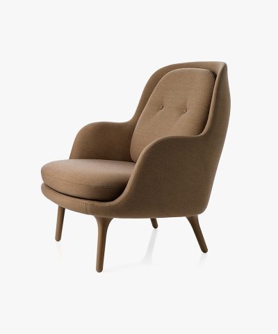 Brett Taupe Velvet Accent Chair