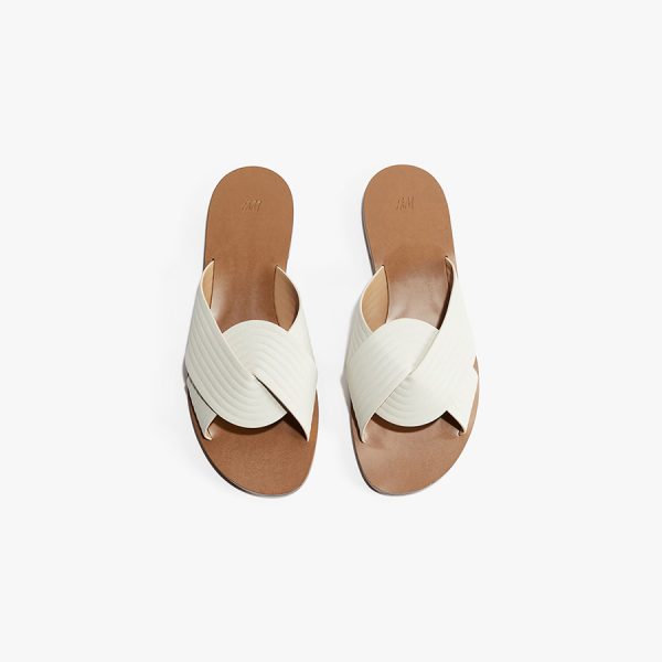 Fluted Strap Sandals