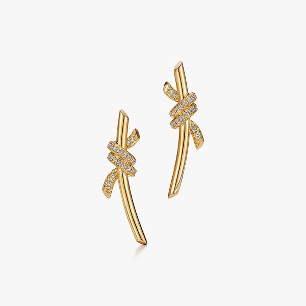 24k Artistic Gemstone Earrings