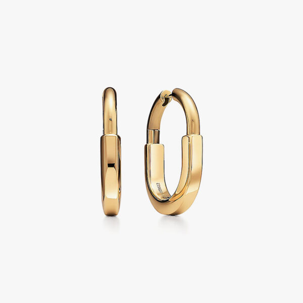 18k Large Round Earrings