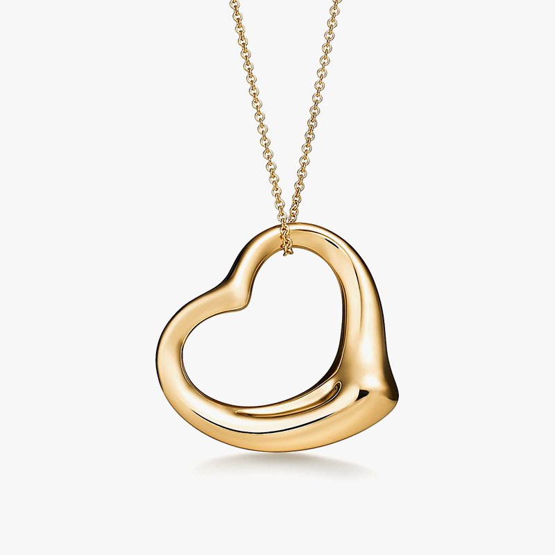 18k Gold Heart Pendant