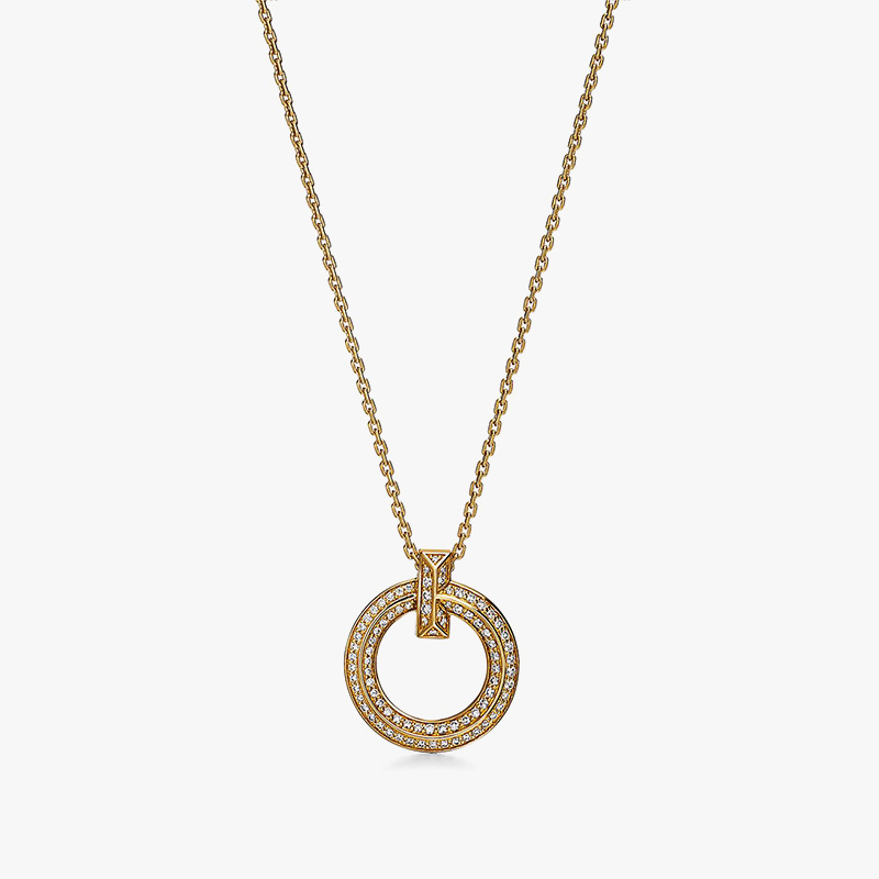 Rose Gold Lock Necklace