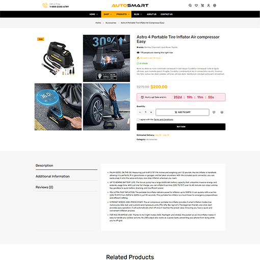 Single Product Style2 - Cartop | Multipurpose Woocommerce Wordpress Theme| WPThemeGo