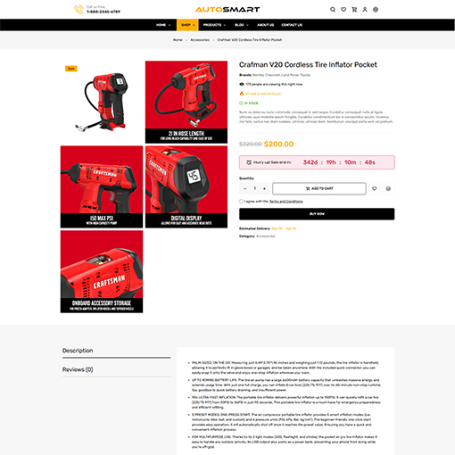 Single Product Style3 - Cartop | Multipurpose Woocommerce Wordpress Theme| WPThemeGo