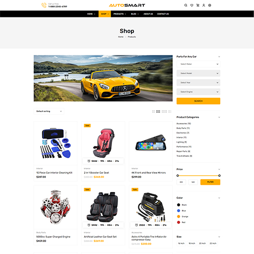Shop Right Sidebar - Cartop | Multipurpose Woocommerce Wordpress Theme| WPThemeGo