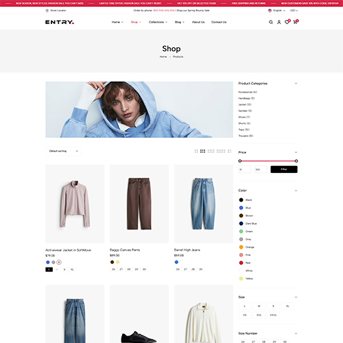 Shop Right Sidebar - Entry | Multipurpose Woocommerce Wordpress Theme| WPThemeGo