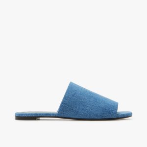 Denim Thin Sole Sandals