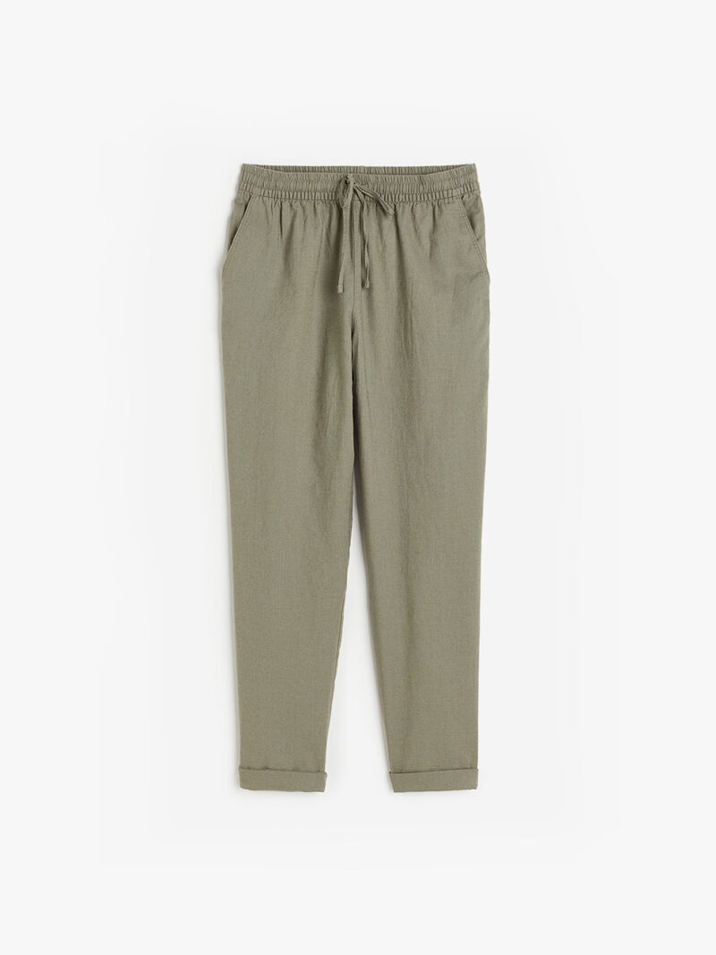 Linen blend Joggers