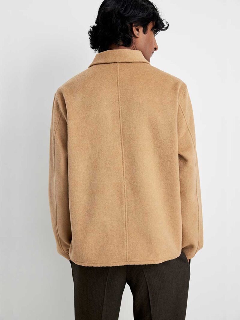 Regular Brushed Overshirt