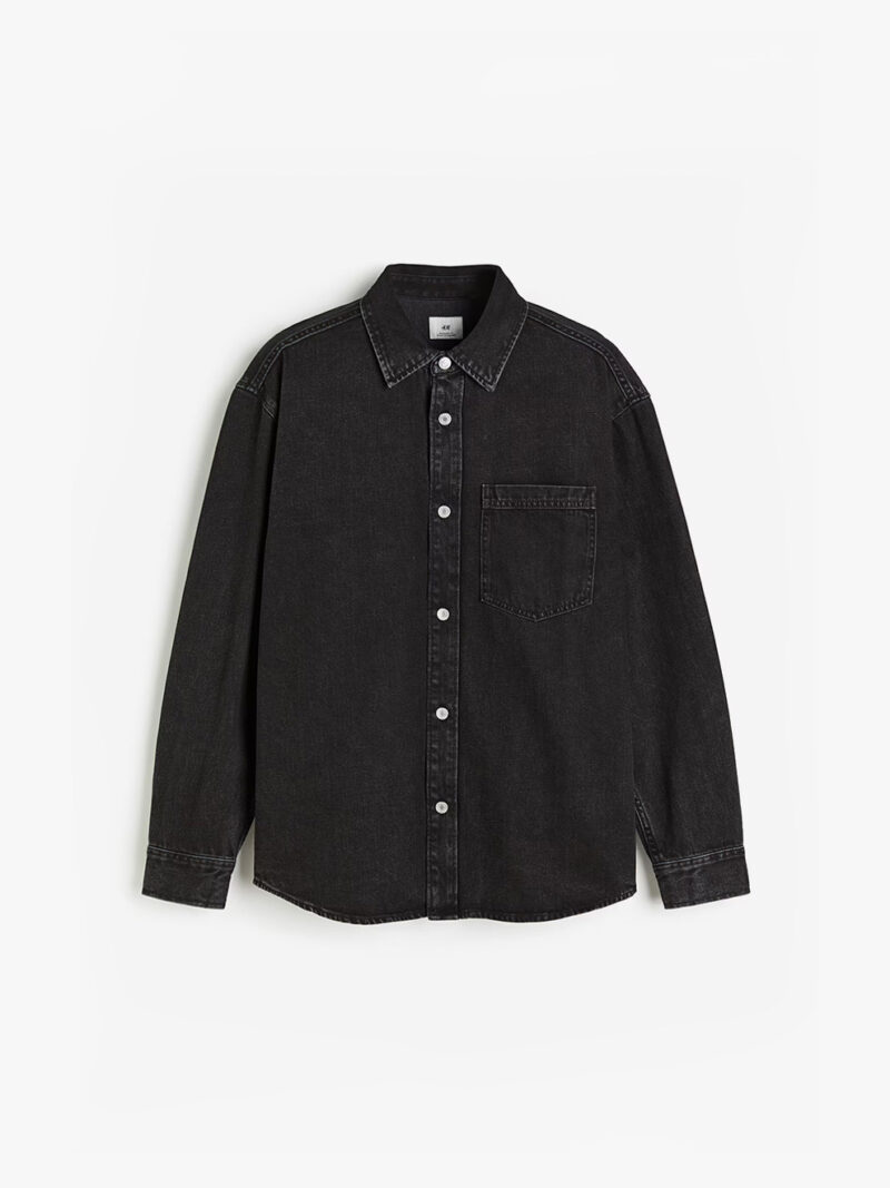 Regular Fit Denim Overshirt