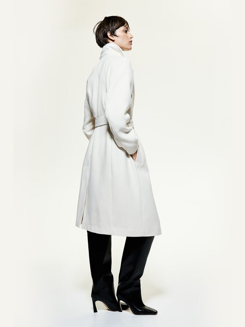 Tie Belt Coat