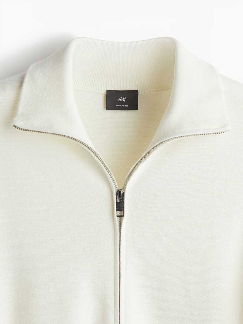 Cardigan With Zipper