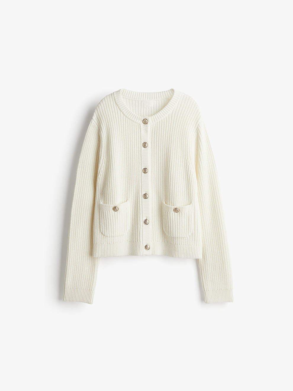 Rib Knit Cardigan