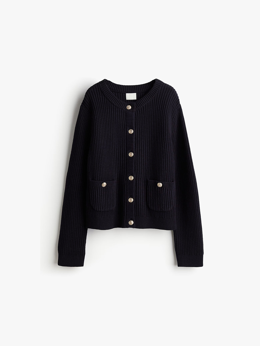Rib Knit Cardigan
