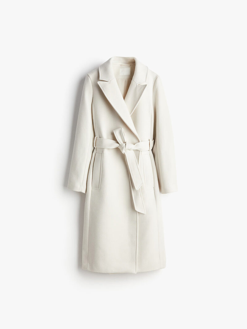 Tie Belt Coat