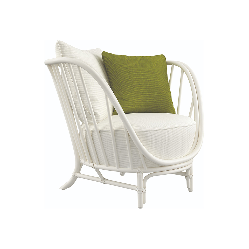 Mid Sherpa Boucle Accent Chair