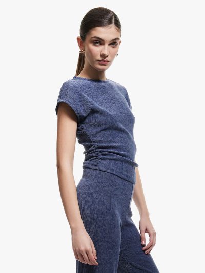 Batwing Sleeve Crew Neck T Shirt