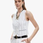 Sleeveless Button Down Vest