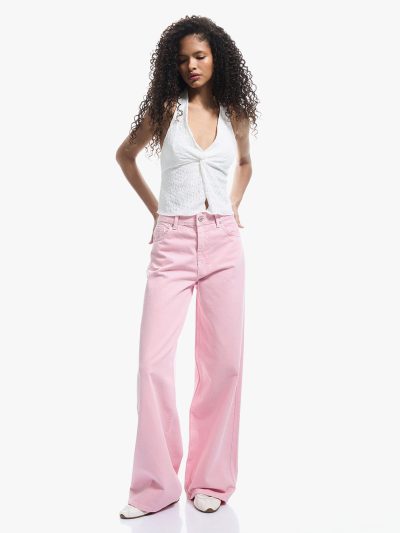 Wide Leg Wide Pocket Jeans