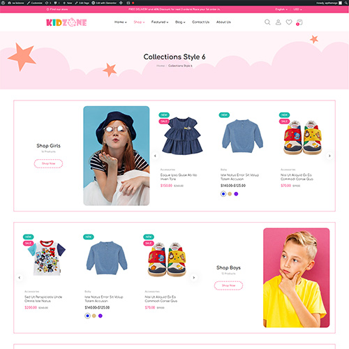 Collection_6 - Kidzone | Multipurpose Woocommerce Wordpress Theme| WPThemeGo