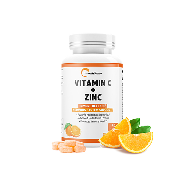 Vitamin C with Zinc - 30 Tablets