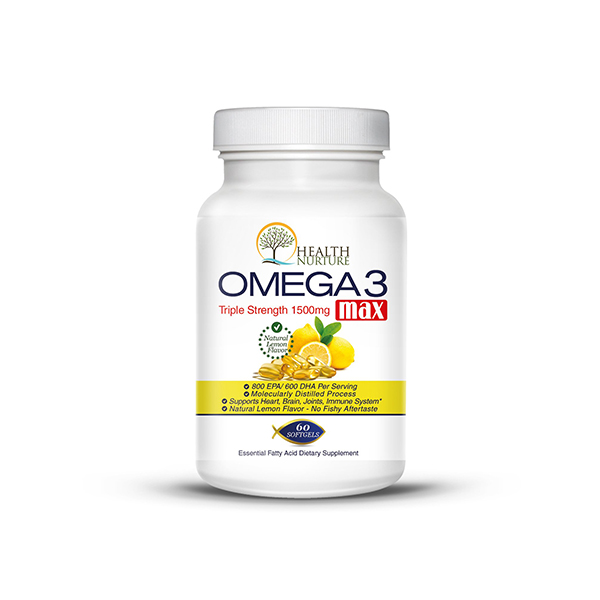 HEALTH NURTURE Fish Oil Omega 3 - 1500mg