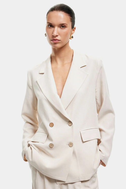 Linen Blend Blazer