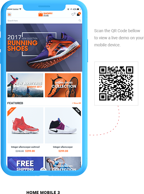 Mobile 3 - ShoppyStore Best Selling Responsive Multi Purpose WooCommerce WordPress Theme
