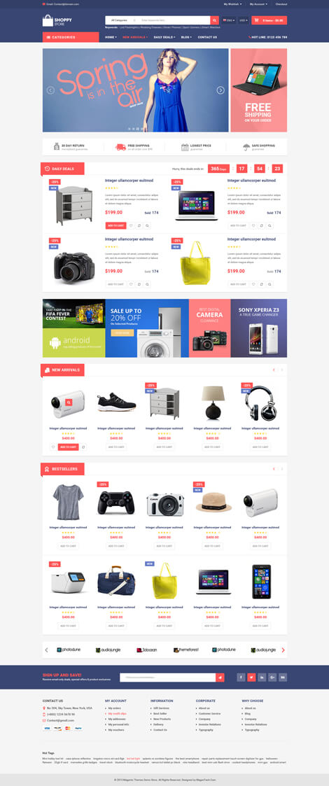 ShoppyStore 3 - Best Responsive Multi Purpose WooCommerce WordPress Theme
