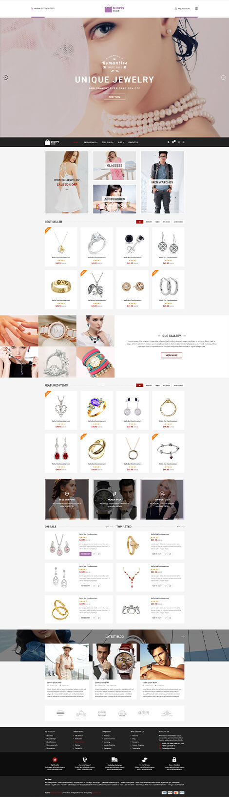 ShoppyStore 5 - Best Responsive Multi Purpose WooCommerce WordPress Theme
